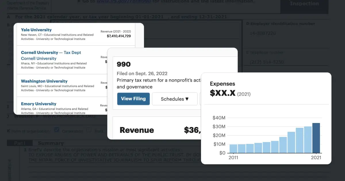 Nonprofit Explorer - ProPublica
