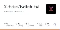 twitch-tui: Twitch chat in the terminal
