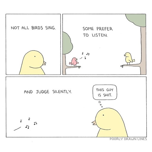 Poorly drawn lines