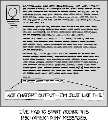 You say no human would reply to a forum thread about Tom Bombadil by writing and editing hundreds of words of text, complete with formatting, fancy punctuation, and two separate uses of the word 'delve'. Unfortunately for both of us, you are wrong.