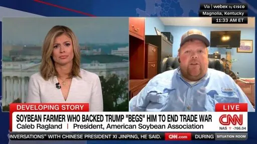 Soybean farmer on trade war: ‘We do want to make sure that our voice is heard’ | CNN