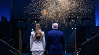 Trump military parade met with empty seats amid nationwide protests