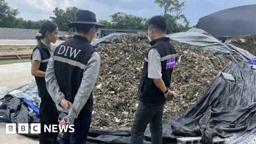 Why your old mobile phone may be polluting Thailand