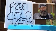 HOA fines man over handing out water in heat
