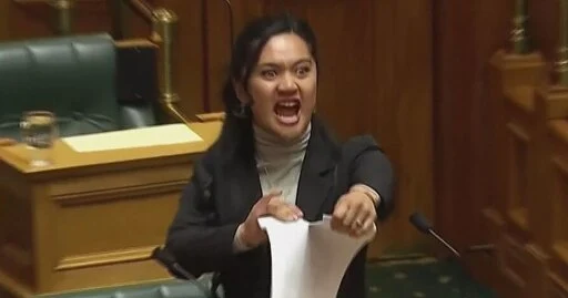 Maori lawmakers suspended over protest haka performed in New Zealand Parliament