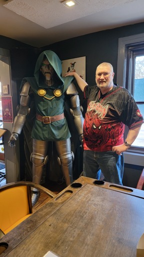 The day Doom met Spider-Man. 25 January 2025 at Villainous Tabletop Gaming Pub