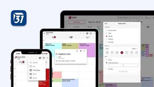 Tuta Calendar