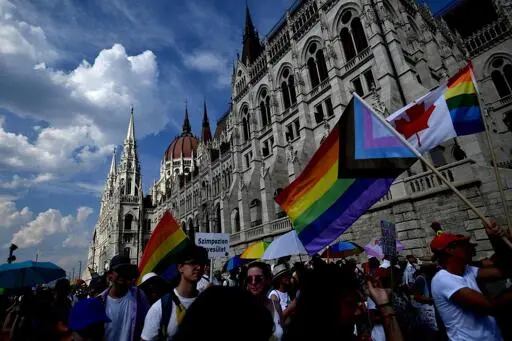 Hungarian parliament passes a bill banning Pride events