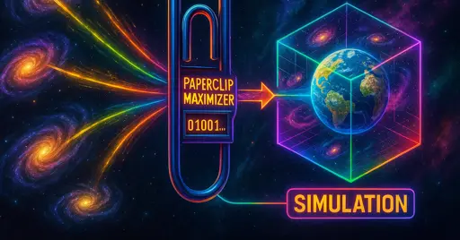 Our Reality: A Simulation Run by a Paperclip Maximizer — LessWrong
