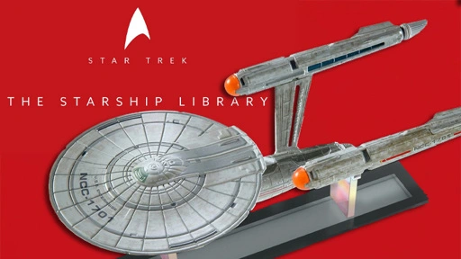 New Line Of Palm-Sized Die-Cast Star Trek Ships With Reference Books Coming This Summer