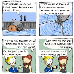 Technology can fix so much! Like, some of the stuff that the system breaks, at least.