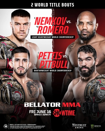 Bellator 297: Nemkov vs. Romero | MMA Event | Tapology
