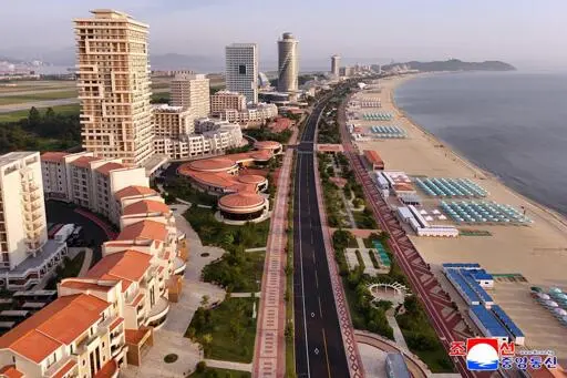 North Korea opens massive beach resort, rolls out red carpet for Russians