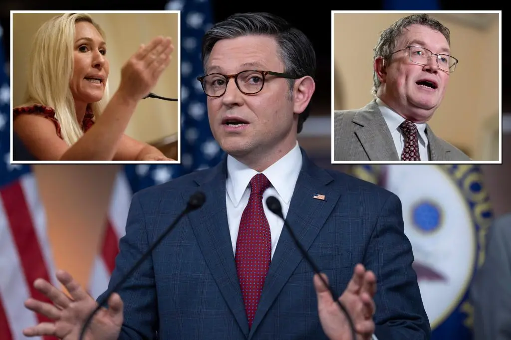 Mike Johnson sets Saturday vote on Ukraine aid as House Republican foes threaten to oust him