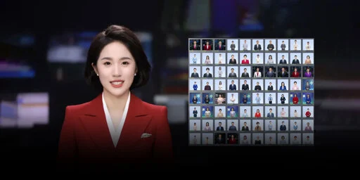 China’s Next-Gen TV Anchors Hustle for a Job AI Is Already Doing