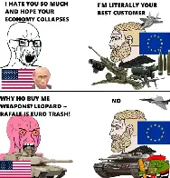 To demonstrate military superiority, the US is currently shooting itself in the face