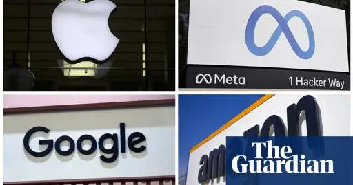 ‘Silicon Six’ accused of avoiding almost $278bn in US corporation taxes over 10 years
