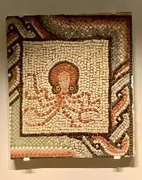 Imperial Roman Era Octopus Mosaic