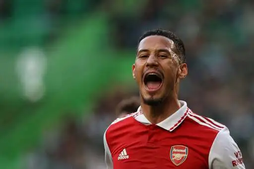 Arsenal agree new William Saliba contract until 2027