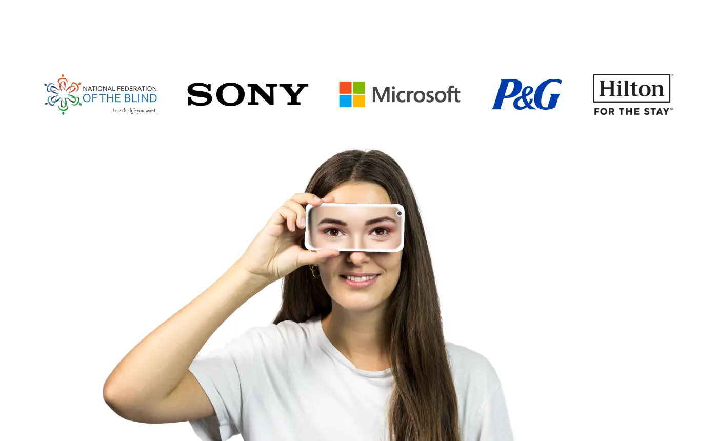 Four Leading Brands and The National Federation  of the Blind Join Be My Eyes’ Be My AI Corporate Beta Test