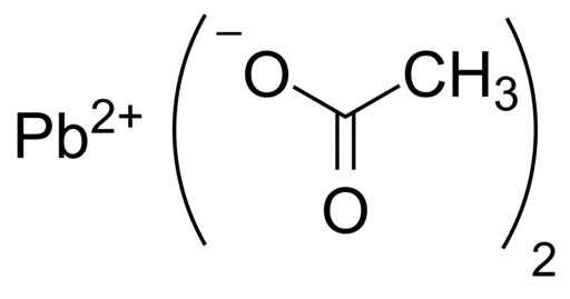 Lead(II) acetate - Wikipedia
