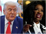 “This crazy tariff war … like, the fact that nobody is questioning his mental acuity or fitness to serve is beyond wild to me, right?" Jasmine Crockett, Texas <<< ANSWER: "Clown Population" too busy