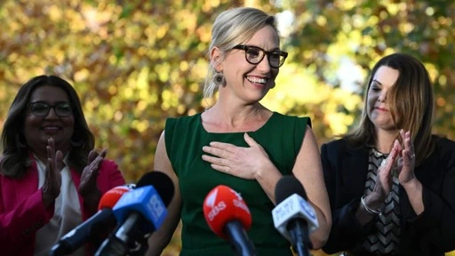 Waters emerges as Greens leader, promising to challenge Labor and usher in new era