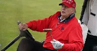 Trump urges Americans to work harder despite spending 22% of term golfing
