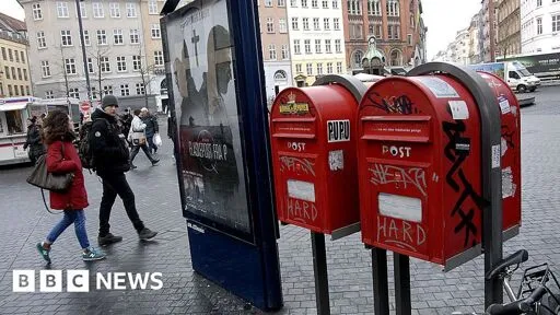 Denmark's postal service to stop delivering letters