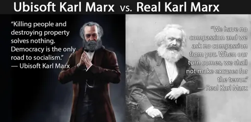 When the MC more Marxist than Ubisoft Marx