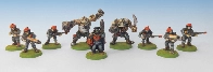 Some retro guardsmen