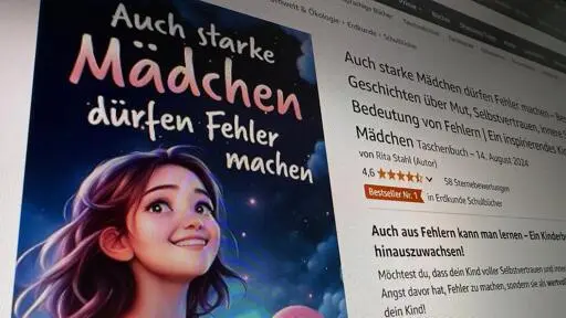 Immer mehr KI-generierte Kinderbücher in Amazons Bestsellerlisten?