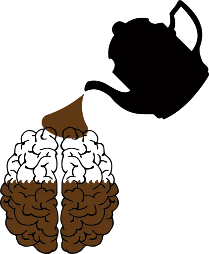 Drinking coffee daily is associated with less gray matter in the brain
