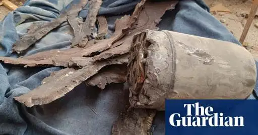 Israeli military used 500lb bomb in strike on Gaza cafe, fragments reveal