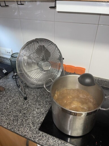 My kitchen is always turning into a sauna