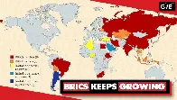 BRICS expands with 9 new partner countries. Now it's half of world population, 41% of global economy