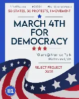 Virginia, Join The Next Nationwide 50501 Protests on March 4th