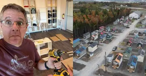Tech millionaire builds 99-unit tiny house neighborhood for homeless Canadians