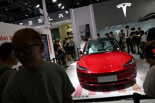 Tesla's China-made EV sales fall to lowest since August 2022