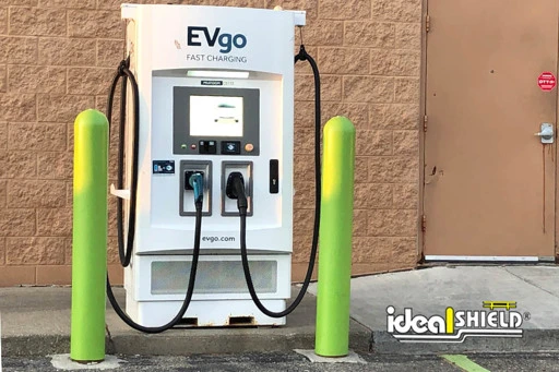Why Stronger Bollards are Essential for EV Charging Stations - Ideal Shield